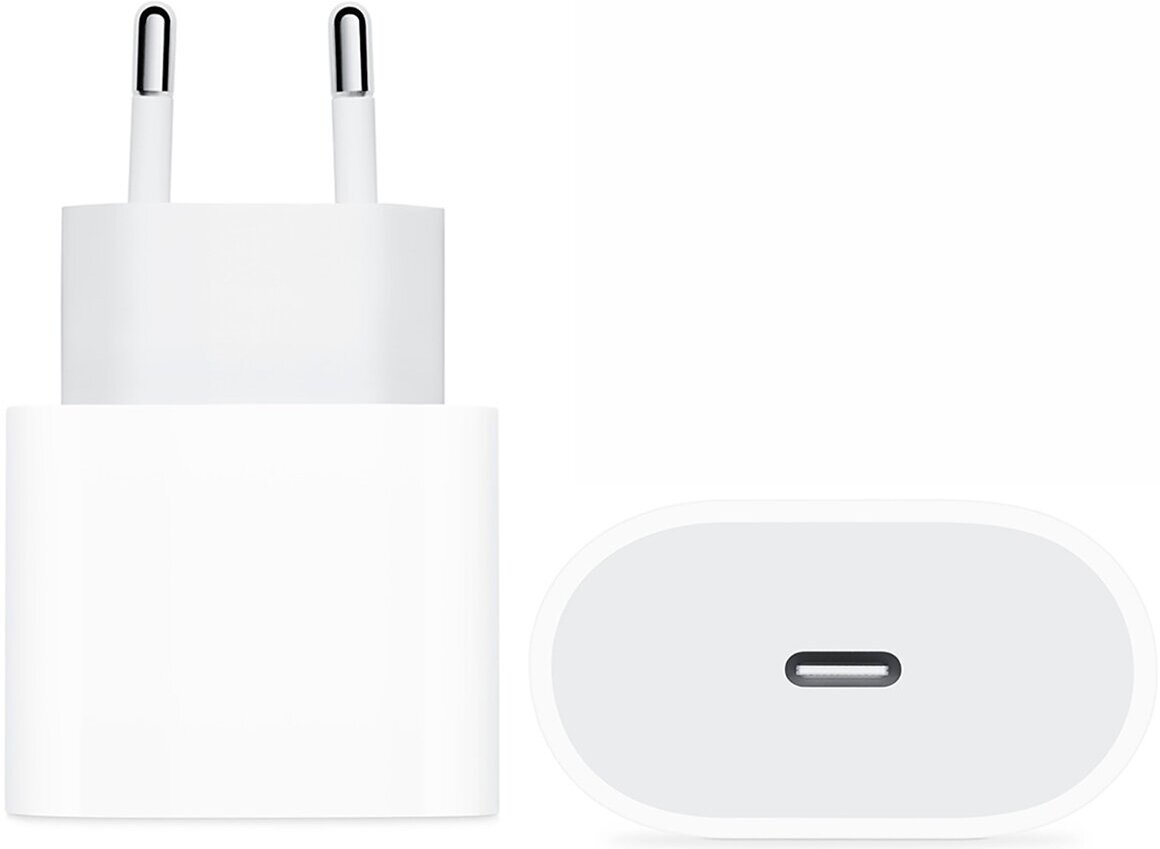 Зарядное устройство Apple 20W USB-C Power Adapter, модель MD3J4ZM/A