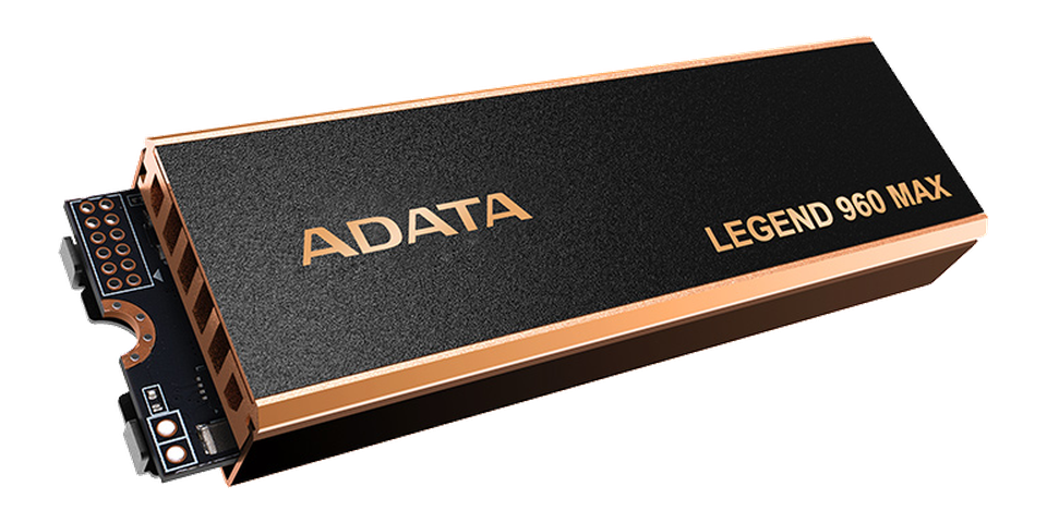 ADATA LEGEND 960 MAX с комплектным радиатором в собранном виде