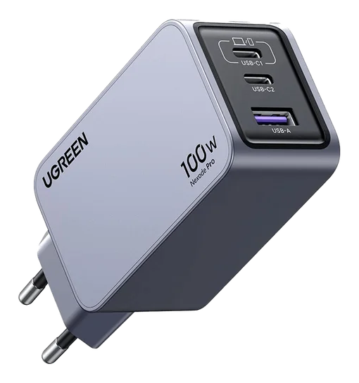 UGREEN X757 · 100 Вт с европейской вилкой